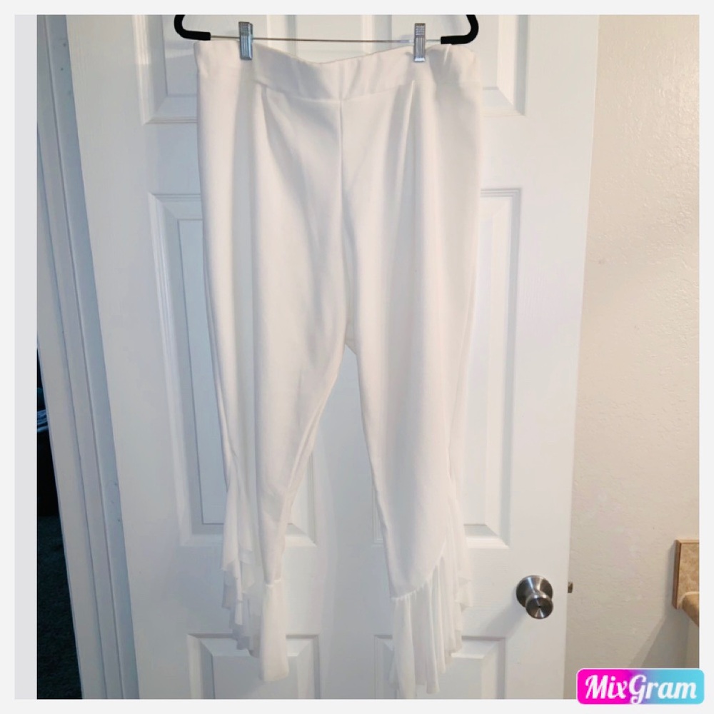 Plus Size White Pants
